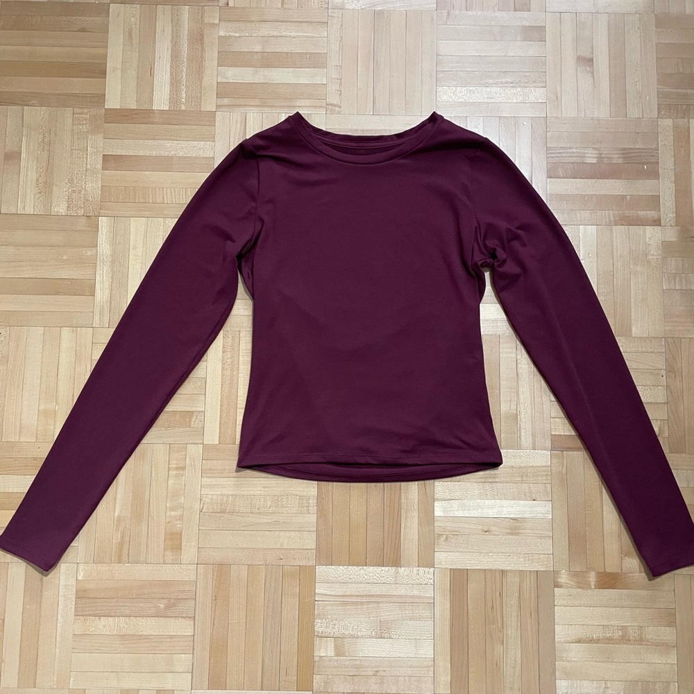 Hollister Long Sleeve Top Purple